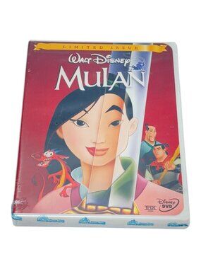 Mulan‎ Disney DVD Limited Edition Buena Vista New Sealed 1999 First Release